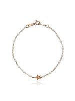 Gigi Clozeau bracelet RG en or rose 18ct - Blanc