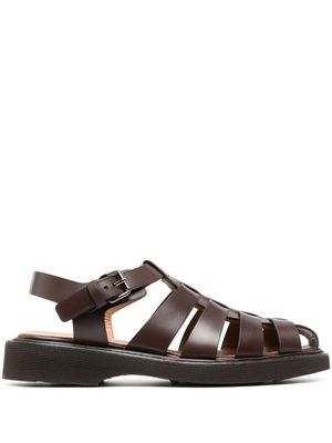 Church's sandales en cuir - Marron