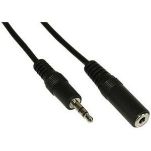 InLine 99935 audio kabel 5 m 3.5mm Zwart