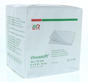 Vliwasoft Vlieskompres 10 x 10 cm 4-laags