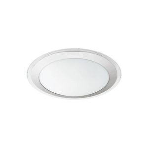 EGLO Competa 1 plafondverlichting Zilver, Transparant, Wit