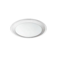 EGLO Competa 1 plafondverlichting Zilver, Transparant, Wit - thumbnail