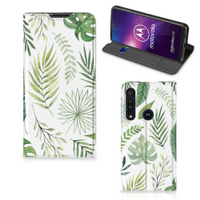 Motorola One Macro Smart Cover Leaves - thumbnail