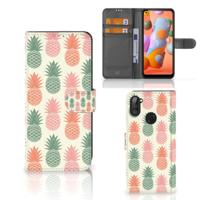 Samsung Galaxy M11 | A11 | Book Cover | Ananas