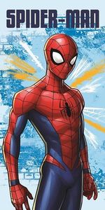 Spiderman strandlaken Ready 70 x 140 cm katoen