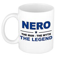 Nero cadeau mok - man myth legend - naam koffiemok - 300 ml - collega - vaderdag