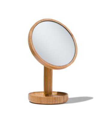 HEMA Spiegel voor make-up organizer 16x8.5cm (bruin)