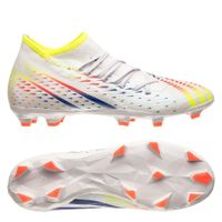 adidas Predator Edge .3 FG Al Rihla - Wit/Geel/Blauw - thumbnail
