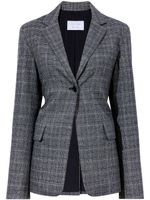 Proenza Schouler White Label blazer à taille nouée - Noir - thumbnail