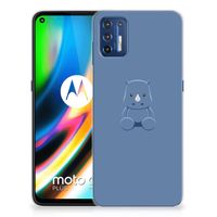 Motorola Moto G9 Plus Telefoonhoesje met Naam Baby Rhino