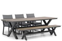 Lifestyle Treviso/Forest 240 cm dining tuinset 5-delig - thumbnail