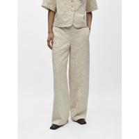Object - Beige | Dames | Broek | Beige | 44 | regular | Kamst mode