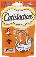 Catisfactions kattensnack kip 60g