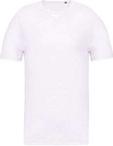 Kariban K398 Bio T-shirt kraag met onafgewerkte rand korte mouwen