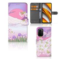 Poco F3 | Xiaomi Mi 11i | Telefoonhoesje | Met pasjeshouder | Bird Flying