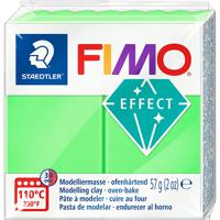 Fimo effect boetseerklei neon groen, 57gr