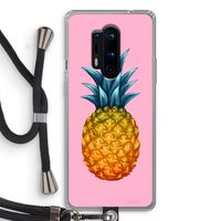 Grote ananas: OnePlus 8 Pro Transparant Hoesje met koord