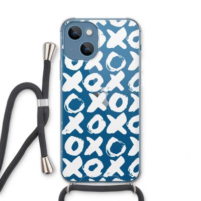 XOXO: iPhone 13 Transparant Hoesje met koord