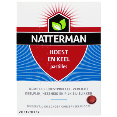 Natterman Hoest en Keel Pastilles