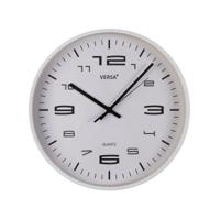 Muurklok Versa Wit Plastic 30 x 30 x 4 cm