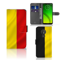 Motorola Moto G7 Power Bookstyle Case Belgische Vlag - thumbnail