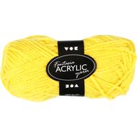 Creativ Company Acrylgaren geel 50gr, 80m