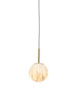Hanglamp Carrara - Goud/Wit - Ø16cm
