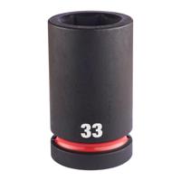 Milwaukee ShockWave™ Krachtdop 1" lang | 33 mm - 4932480427