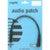 Klotz B4PA1-0030 audiokabel 2x 6.3mm jack TRS Neutrik haaks-recht 30cm