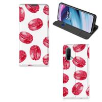OnePlus Nord CE 5G | Flip Style Cover | Pink Macarons