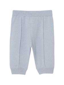 Brunello Cucinelli Kids pantalon en cachemire - Bleu