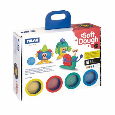 Creatief Spel met Boetseerklei Milan Funny Faces (33 Onderdelen)