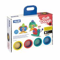 Creatief Spel met Boetseerklei Milan Funny Faces (33 Onderdelen)