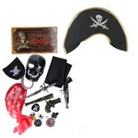 Verkleedset kinderen - Piraten set - Hoed, wapens en accessoires