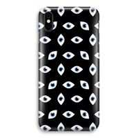 Eyes pattern: iPhone Xs Volledig Geprint Hoesje