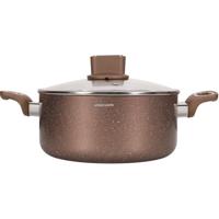 Voorraadpot - ARTHUR MARTIN - AM5531 - 28 cm met glazen deksel - Aluminium - Alle warmtebronnen inclusief inductie