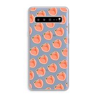 Just peachy: Samsung Galaxy S10 5G Transparant Hoesje