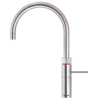 Quooker Fusion Round Keukenkraan - Kokend - Warm & Koud Water - Kindveilige Dubbeldruk - RVS