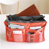Waterdichte opvouwbare reistas nylon grote capaciteit Sundries opbergtas (rood)