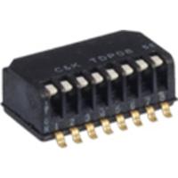 C & K Switches DIP-schakelaar Aantal polen 6 1 stuk(s) Tape - thumbnail