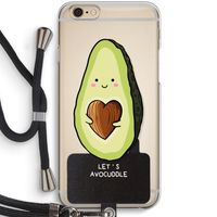 Avocuddle: iPhone 6 / 6S Transparant Hoesje met koord