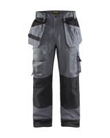 Blåkläder Werkbroek 15041860 | Grijs/Zwart | Maat 56 - 7330509261026