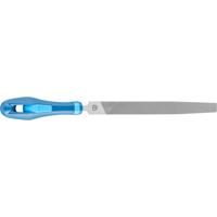 PFERD TOOLS 11216158 Werkplaatsvijl plat spits kap 3 inclusief ergonomisch vijlheft universeel voor fijne bewerking en polijsten Lengte 150 mm 1 stuk(s)