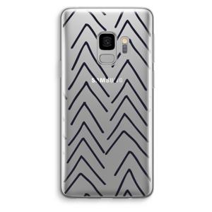 Marrakech Arrows: Samsung Galaxy S9 Transparant Hoesje