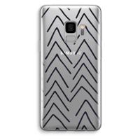 Marrakech Arrows: Samsung Galaxy S9 Transparant Hoesje - thumbnail