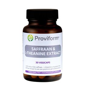 Saffraan 30 mg active & theanine 100 mg