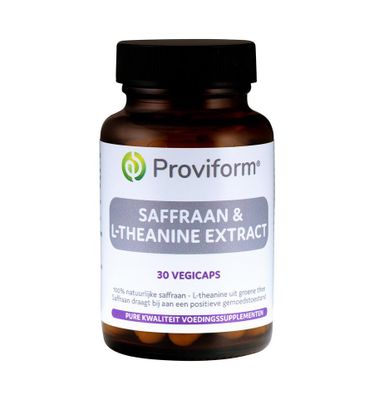 Saffraan 30mg active & theanine 100mg