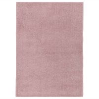 Vloerkleed kortpolig 240x340 cm roze