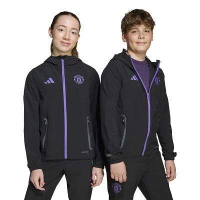 adidas Manchester United Vis Tech Vest Kids Zwart Paars