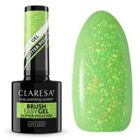 Claresa brush easy gel glitter pistachio 5ml